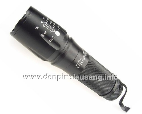 đèn pin siêu sáng ultrafire w-878