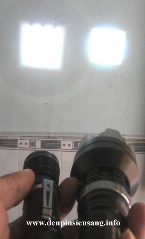 Đèn pin siêu sáng 2 thấu kính - Ultrafile A2