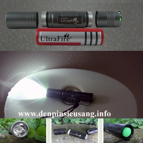 Đèn pin siêu sáng mini Ultrafire S5