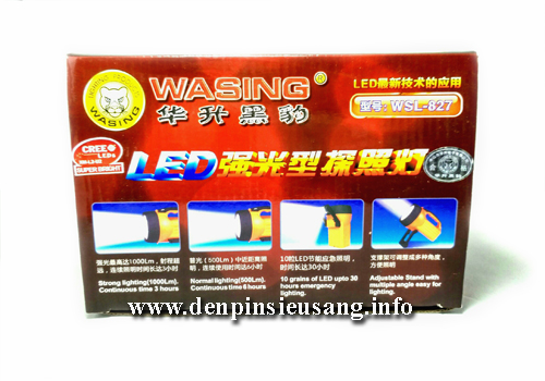 Đèn sạc Wasing WSL-827