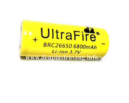 Pin Ultrafire 26650