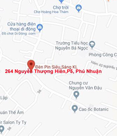Đèn Pin Siêu Sáng - 264 Nguyễn Thượng Hiền P.5 Q.Phú Nhuận