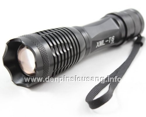 Đèn pin siêu sáng Ultrafire E5 800lm zoom